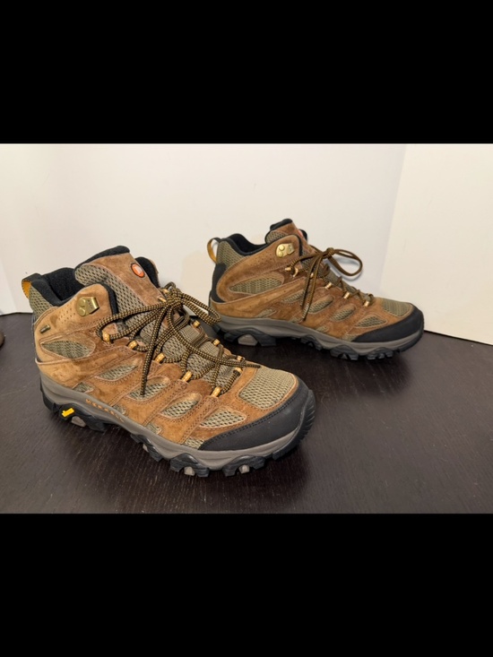 New NWOB Merrell Moab 3 Mid Waterproof Hiking Boots Earth Brown Mens 11M main image 11